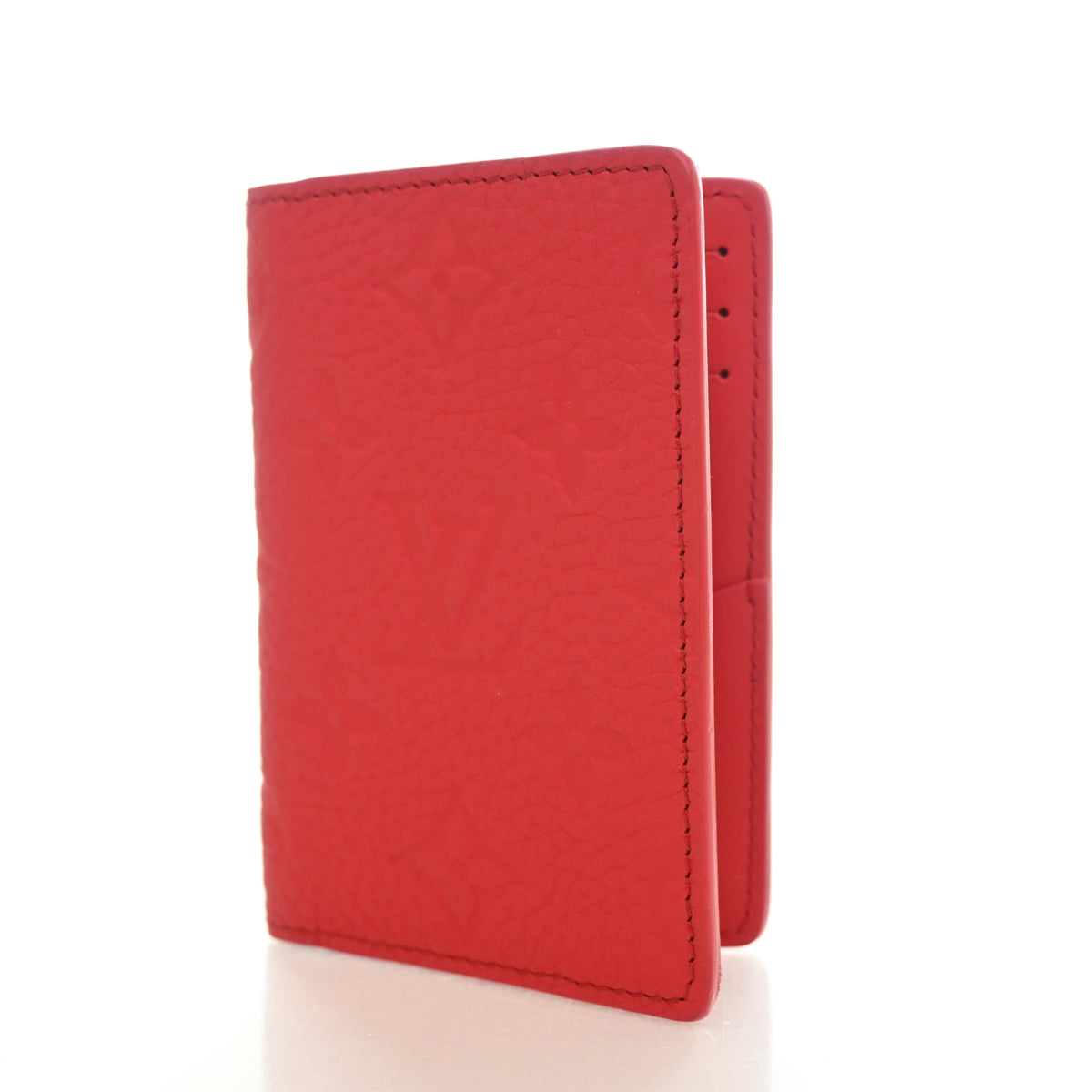 Pre-Owned Louis Vuitton Monogram Taurillon Pocket Organizer, front view