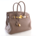 Hermes Etoupe Togo Birkin 30 