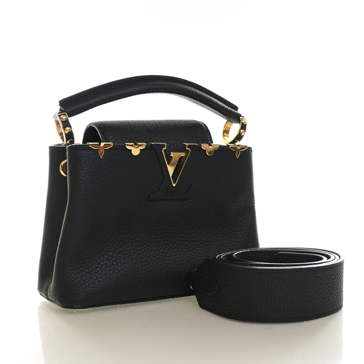 Louis Vuitton Taurillon Flower Crown Capucines Mini, photo 2 of 16
