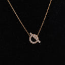 Hermes 18K Rose Gold Diamon...