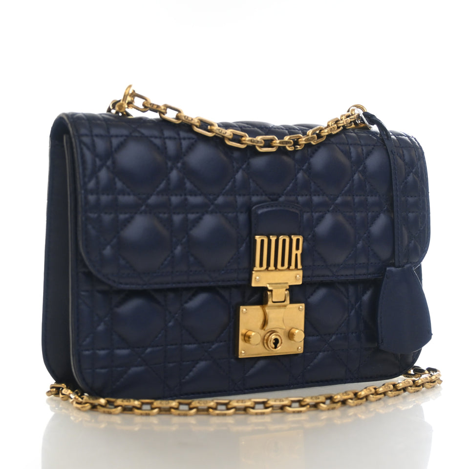 Christian Dior Lambskin Dioraddict Flap Bag