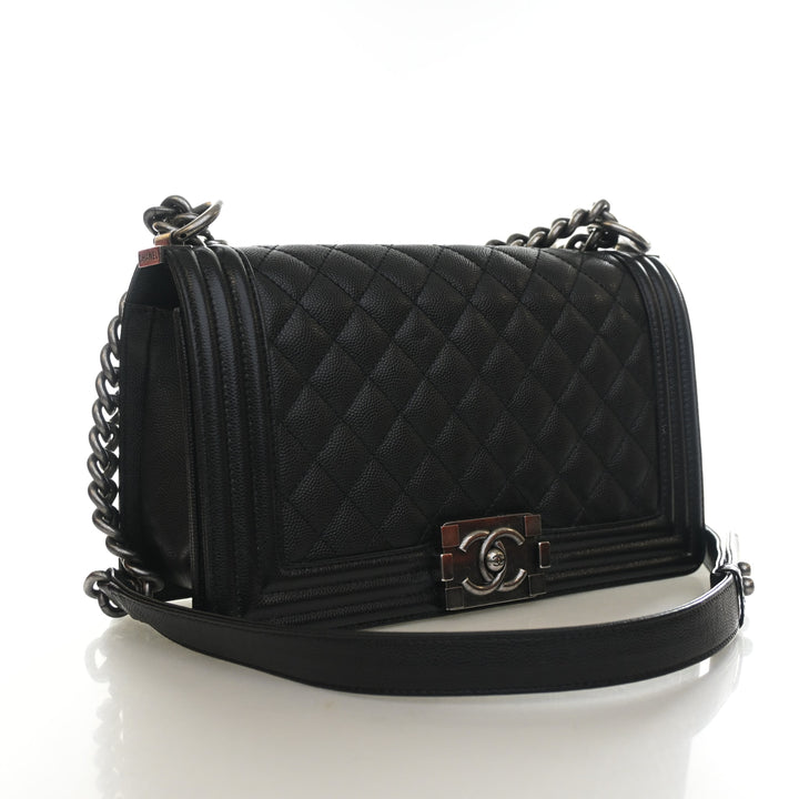 Chanel Medium Caviar Boy Bag