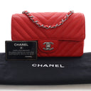 Chanel Mini Caviar Chevron ...