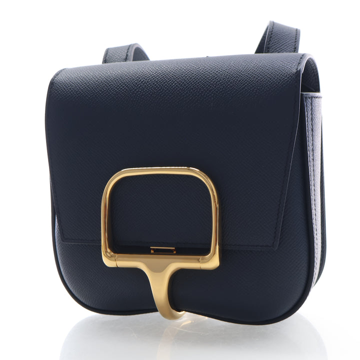 Hermes Bleu Indigo Epsom Della Cavalleria Mini