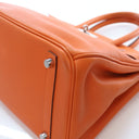 Hermes Orange Swift Birkin 30