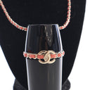 Chanel Long Necklace Lipsti...