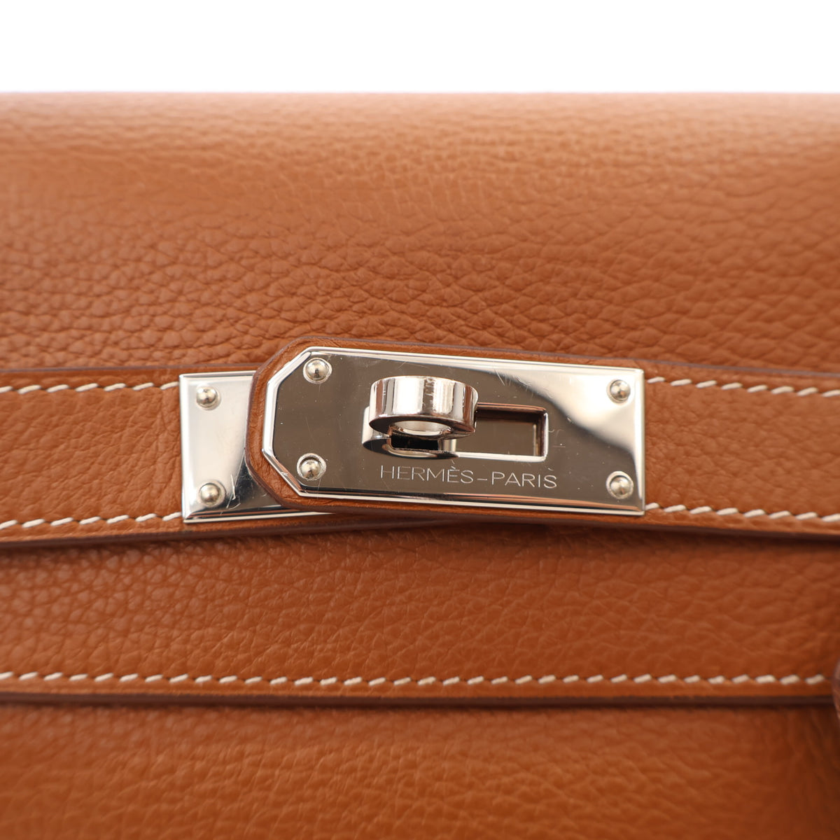 Hermes Gold Clemence JPG Shoulder Kelly 42, photo 4 of 17