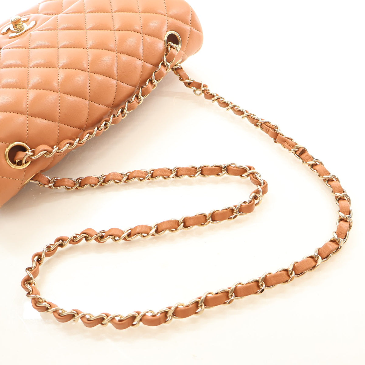 Chanel Medium Lambskin Classic Double Flap Bag, photo 10 of 17
