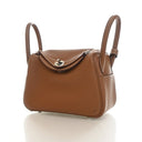 Hermes Gold Clemence Mini L...