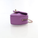 Chanel Mini Purple Lambskin...