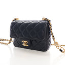 Chanel Mini Lambskin Square...