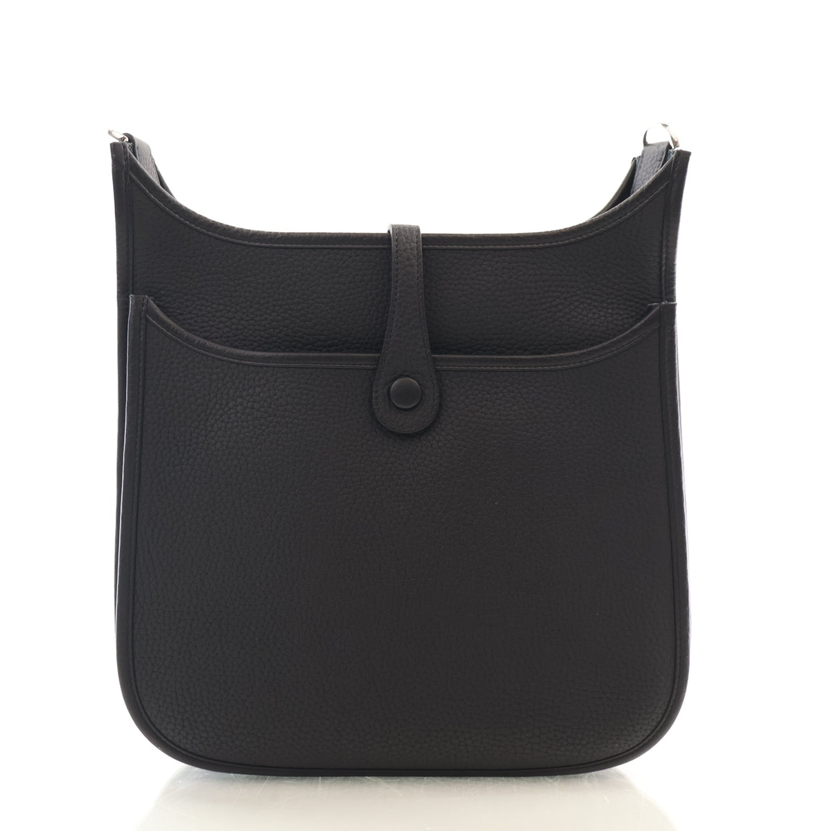 Pre-Owned Hermès Evelyne 29 Noir Togo Leather, front view, photo 11 of 15