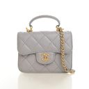Chanel Mini Lambskin Top Ha...