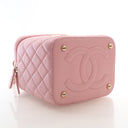 Chanel Lambskin Vanity Top ...