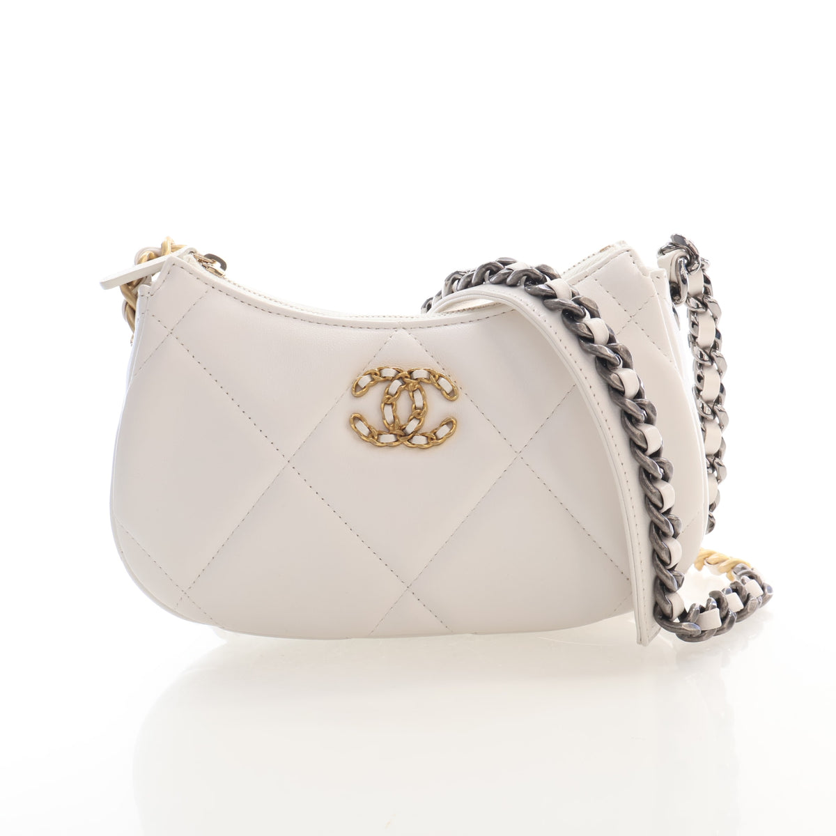 Chanel Small Lambskin 19 Hobo, photo 1 of 16
