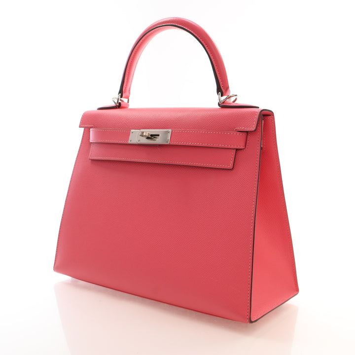 Hermes Pink Epsom Sellier Kelly 28
