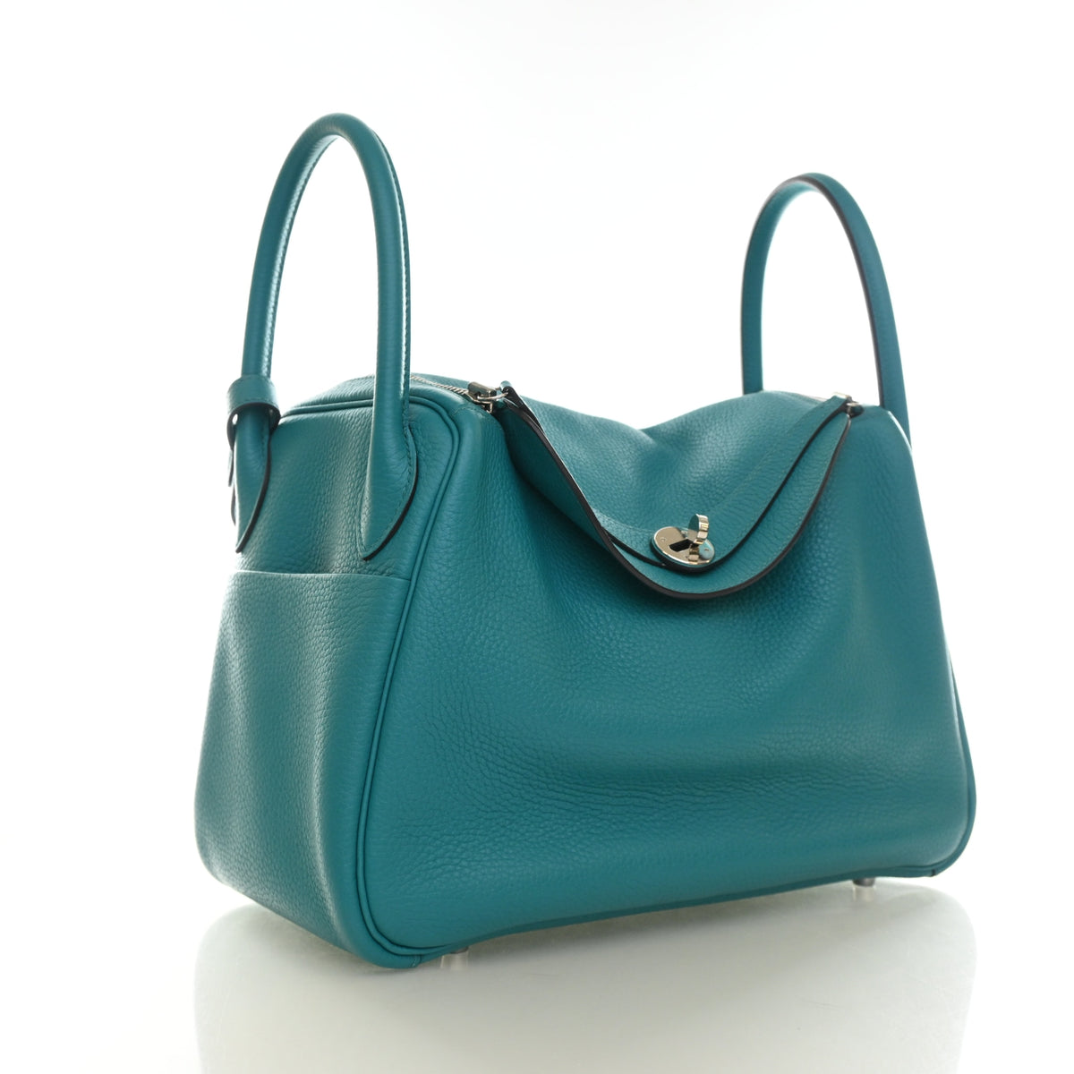 Hermes Bleu Paon Clemence Lindy 30, photo 2 of 19