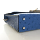Hermes Bleuet Ostrich Mini ...
