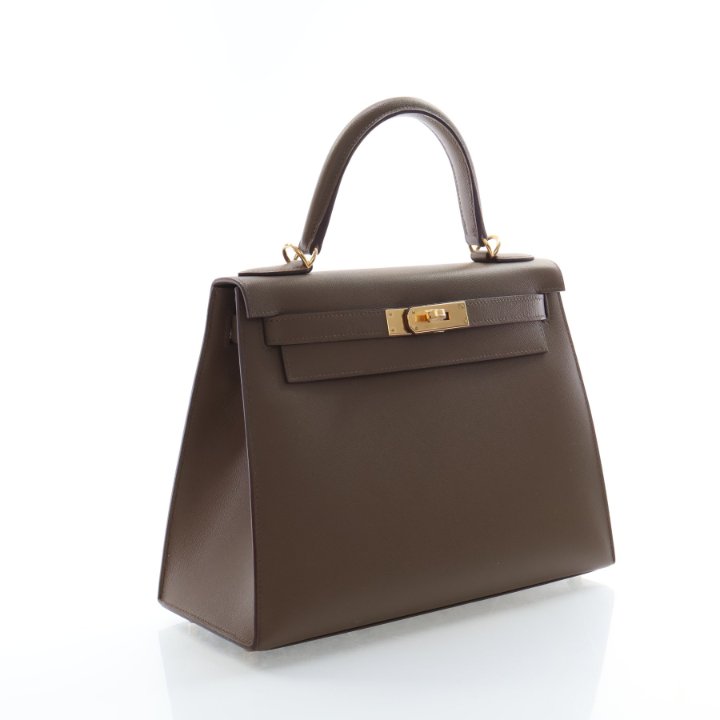 Hermes Toundra Veau Madame Sellier Kelly 28