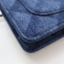 Chanel Denim Wallet on Chain