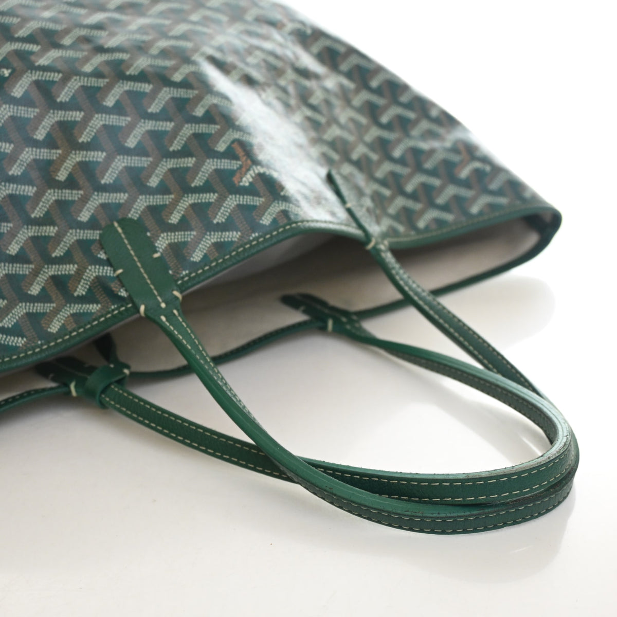Pre-Owned Goyard PM Goyardine St. Louis, side profile, photo 9 of 21
