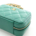 Chanel Mini Lambskin Top Ha...