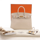 Hermes Craie Togo Birkin 25