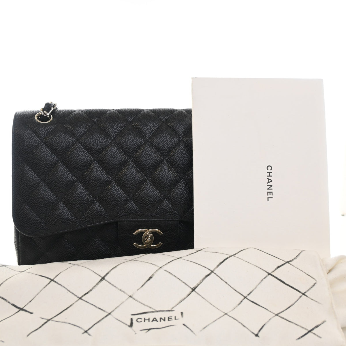 Chanel Jumbo Caviar Classic Double Flap Bag, photo 15 of 15