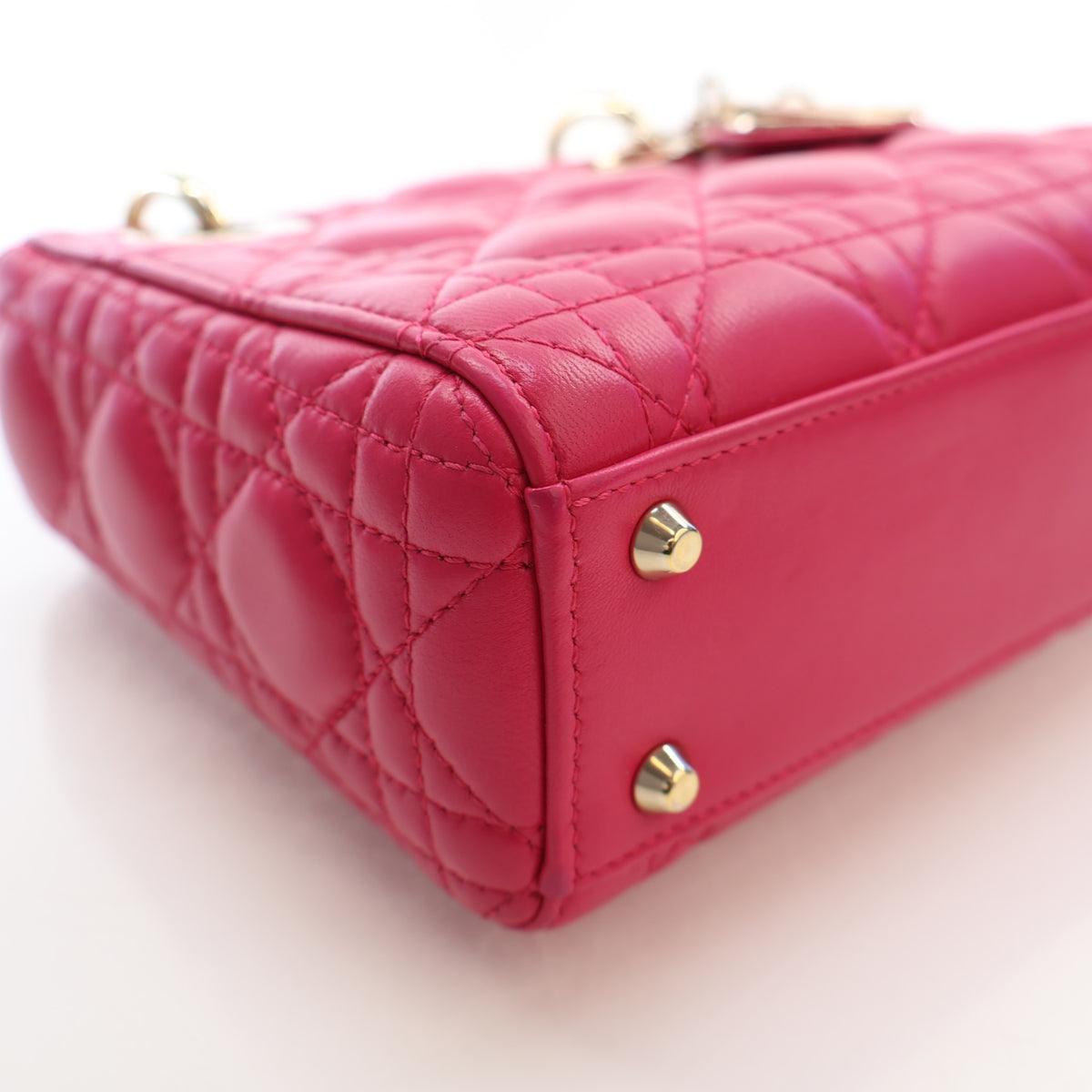 Christian Dior Mini Lambskin Lady Dior, photo 6 of 17