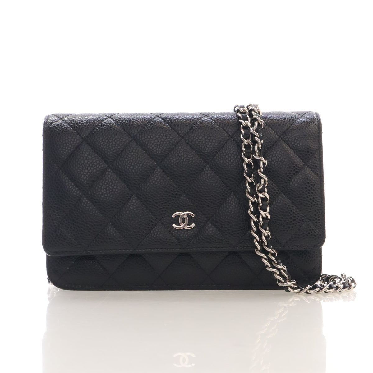 Chanel Caviar Wallet on Chain (WOC), photo 1 of 18