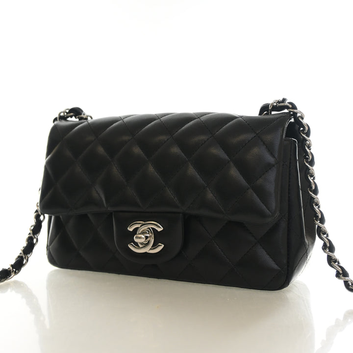 Chanel Mini Lambskin Rectangular Classic Flap Bag