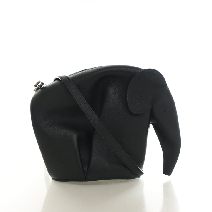 Loewe Mini Calfskin Elephant Crossbody Bag