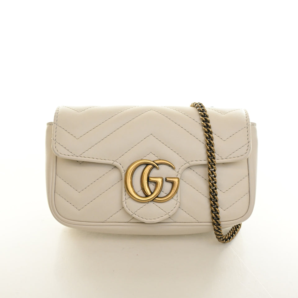 Gucci Mini Calfskin Marmont Shoulder Bag