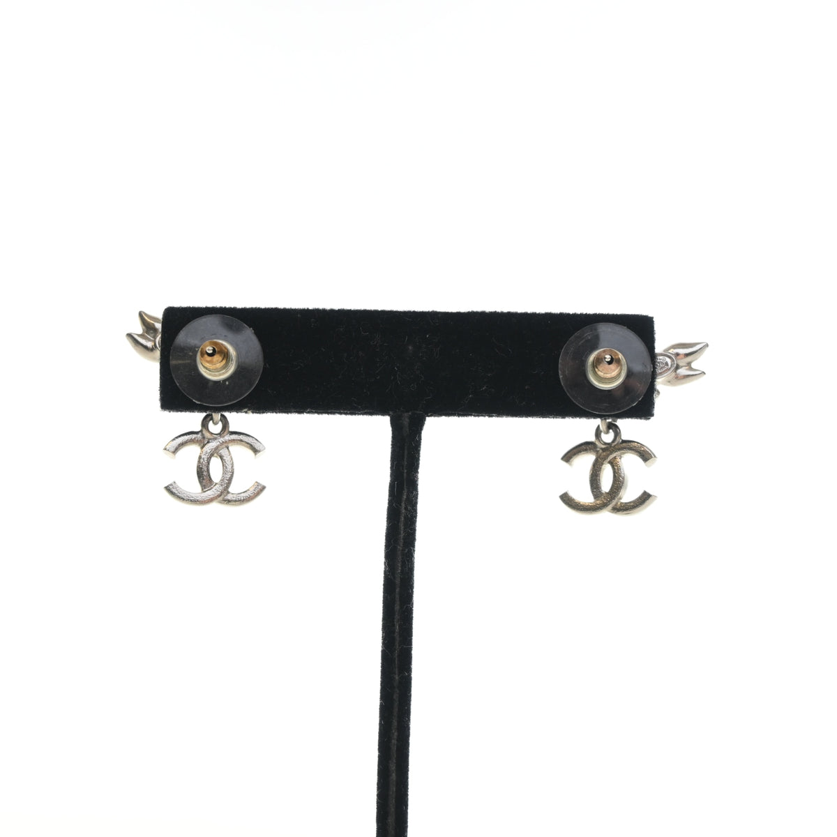 Chanel Crystal CC Drop Earrings, photo 7 of 7