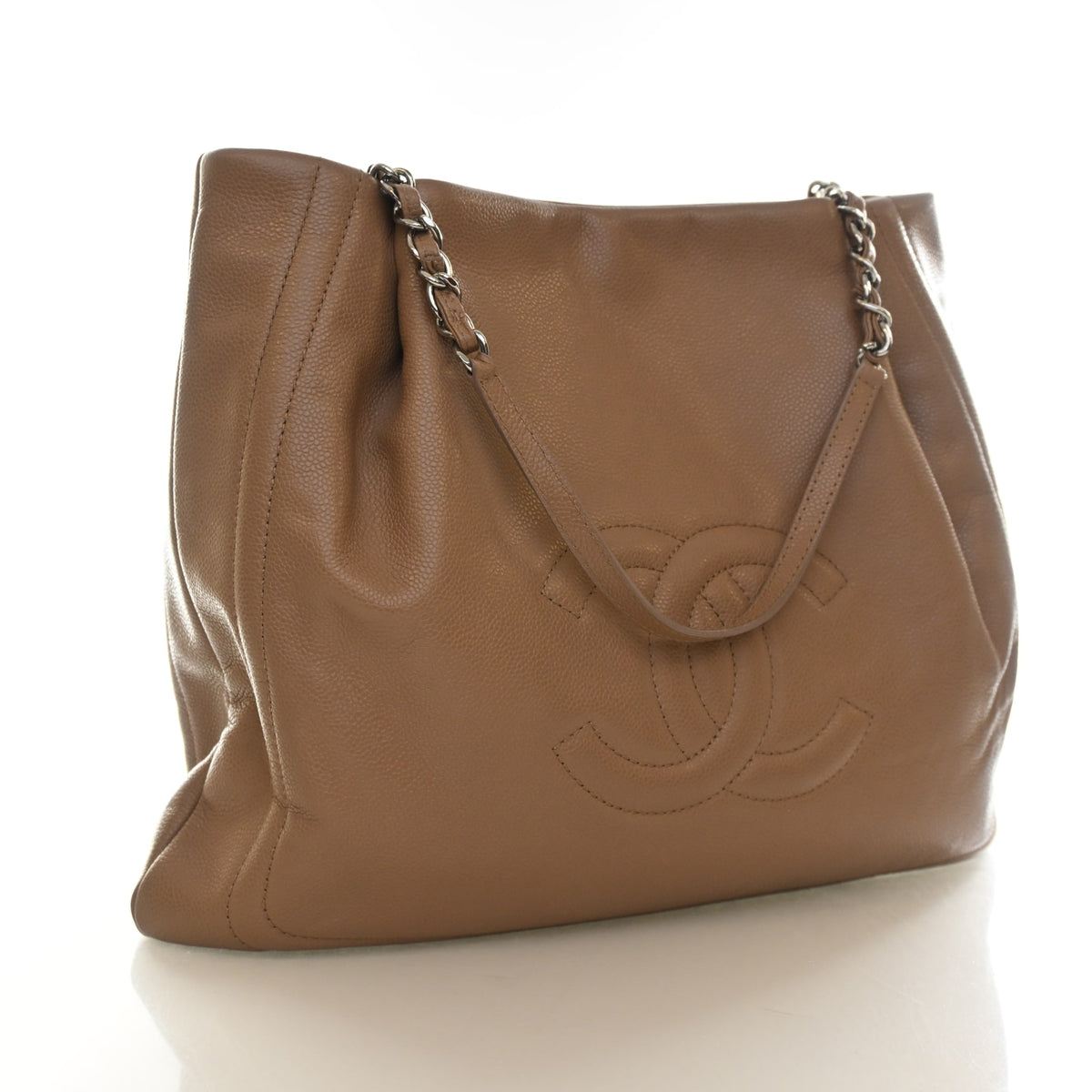 Chanel Caviar CC Pleated Timeless Tote, photo 2 of 14