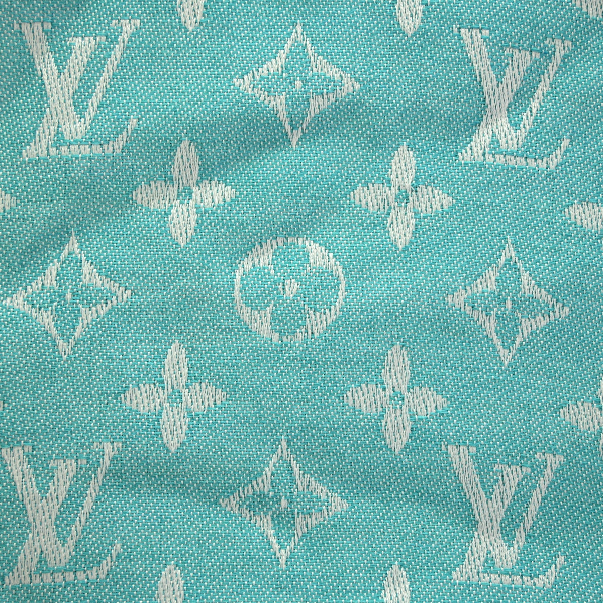 Pre-Owned Louis Vuitton Monogram Classic Shawl, logo detail