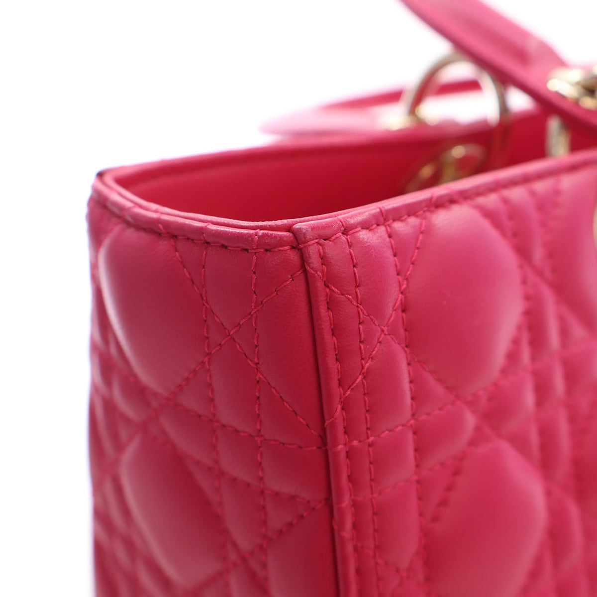 Christian Dior Large Lambskin Lady Dior, photo 11 of 15