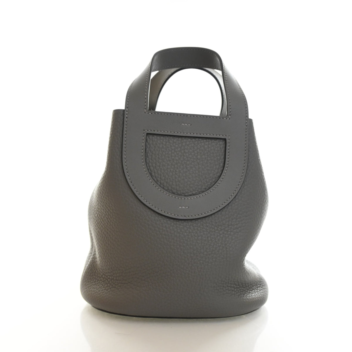 Hermes Gris Meyer Clemence In-The-Loop Bucket 18, photo 1 of 12