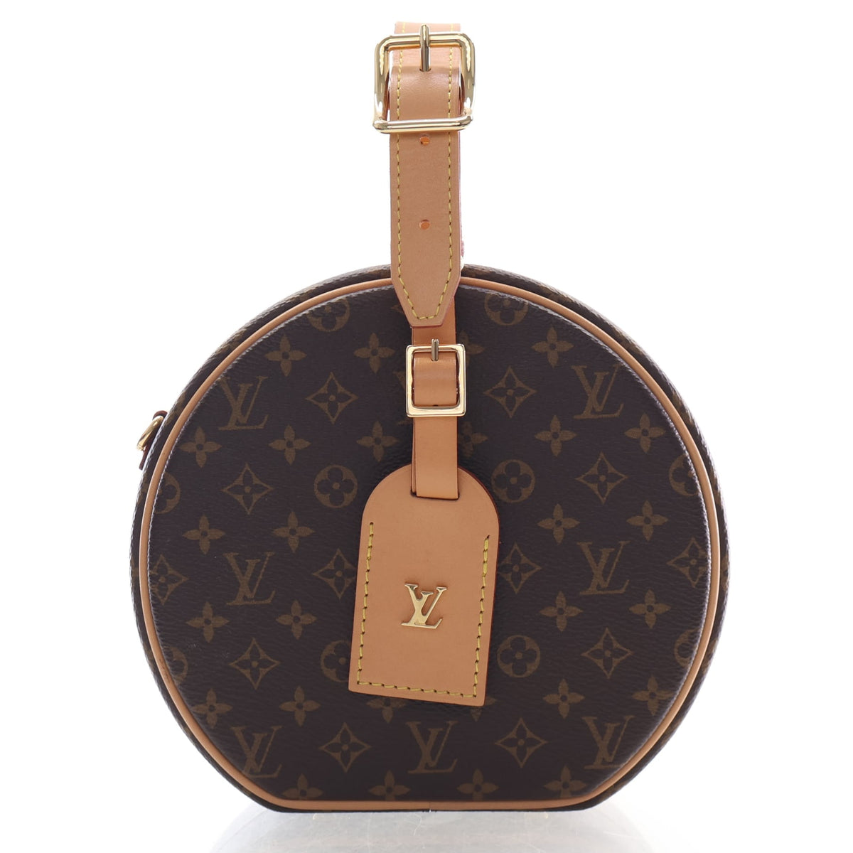 Pre-Owned Louis Vuitton Monogram Petite Boite Chapeau, front view
