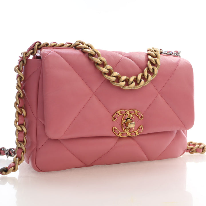 Chanel Medium Lambskin 19 Flap Bag