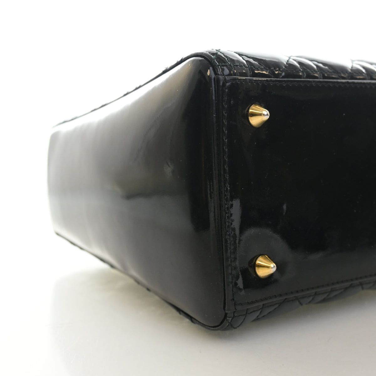 Pre-Owned Christian Dior Lady Dior Medium Patent Leather, photo 6 of 17