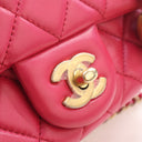 Chanel Mini Lambskin Square...