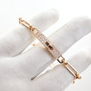 Hermes Pave Kelly Chaine Br...