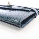 Hermes Bleu Covert Alligato...