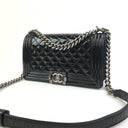 Chanel Medium Black Patent ...
