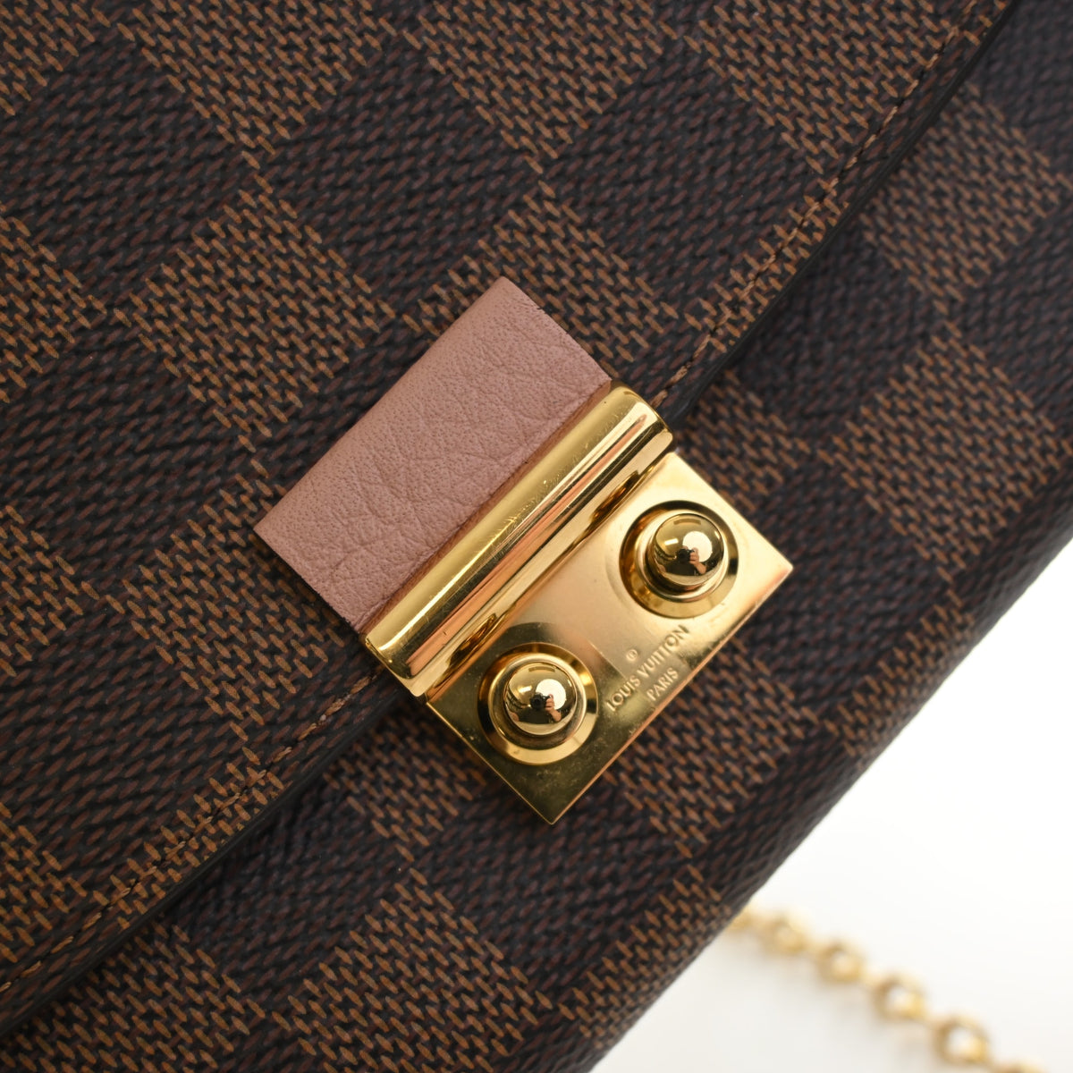 Louis Vuitton Damier Ebene Croisette Wallet On Chain (WOC), photo 4 of 17