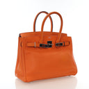 Hermes Orange Swift Birkin 30