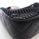 Chanel Lambskin Mesh Pouch Bag