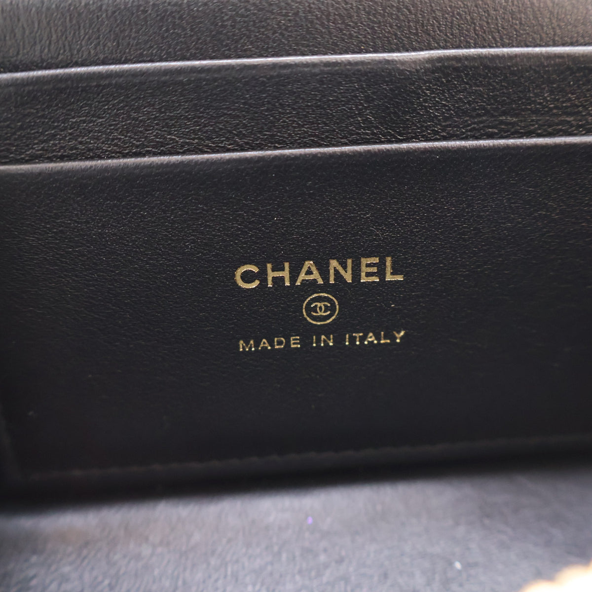 Chanel Lambskin Slim Vanity Top Handle With Chain, photo 14 of 16