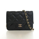 Chanel Mini Caviar Chain Bag